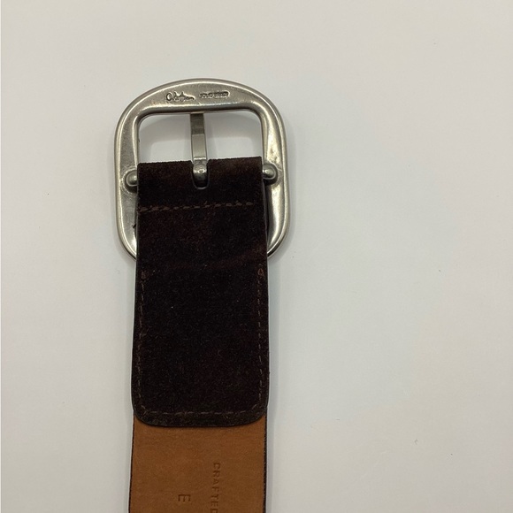 Rare Vintage Cole Haan Leather & Suede 4 Color Belt - Picture 10 of 15